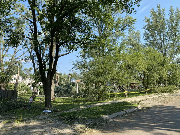 Armada - July 2021 Tornado Damage (newer photo)